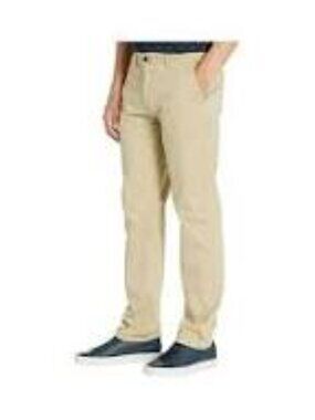 Tommy Hilfiger Men's Tailored Fit Chino Pants in Light Beige New Size 36 x 32